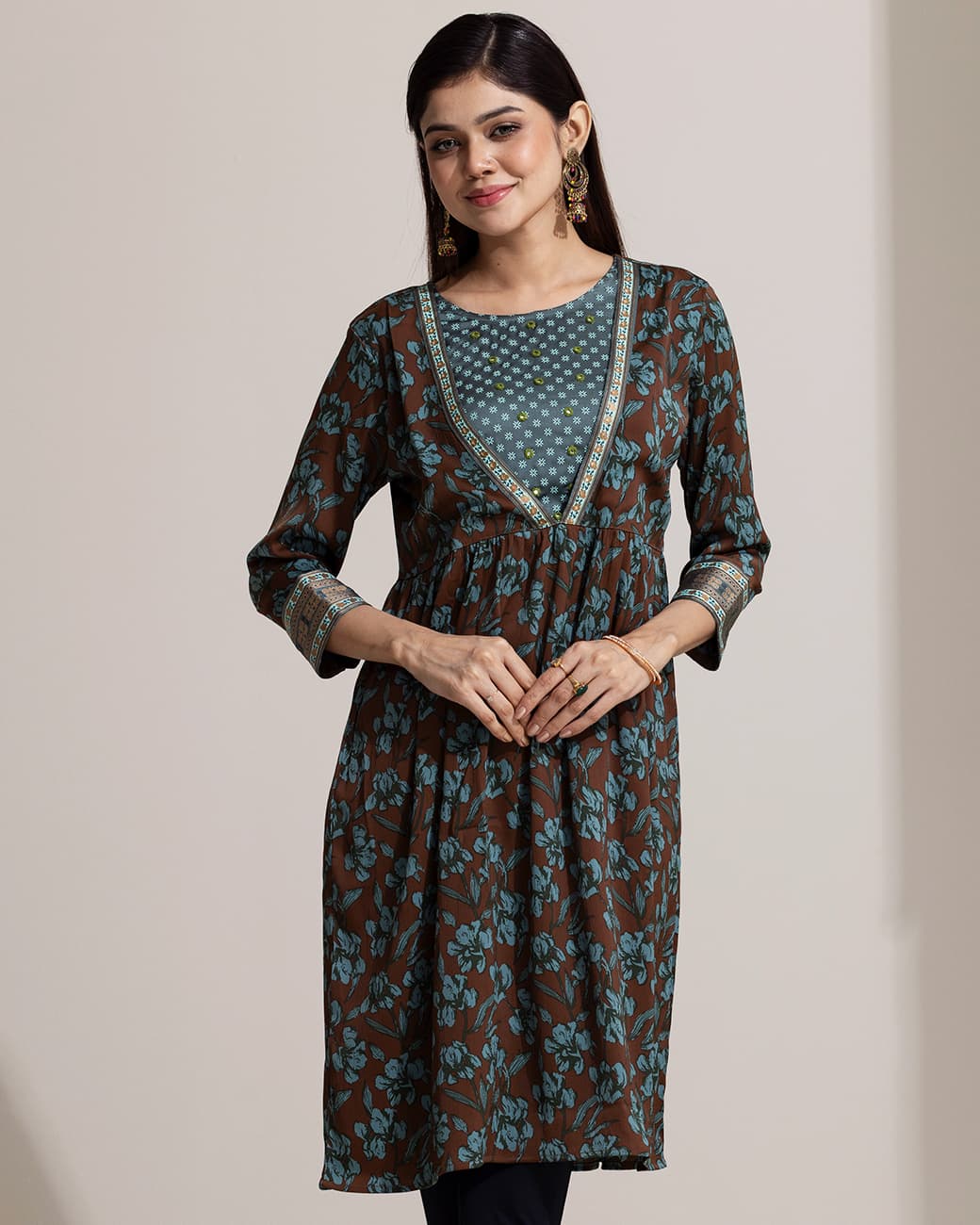 WOMENS KURTI (coffee)