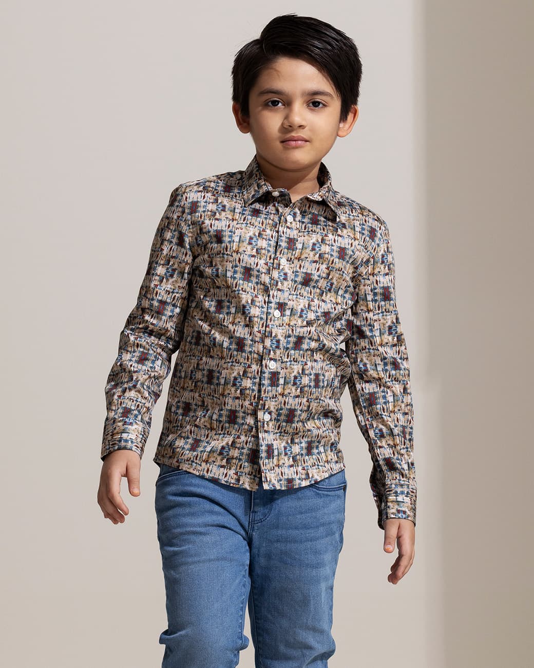 BOYS CASUAL SHIRT (multi_color)