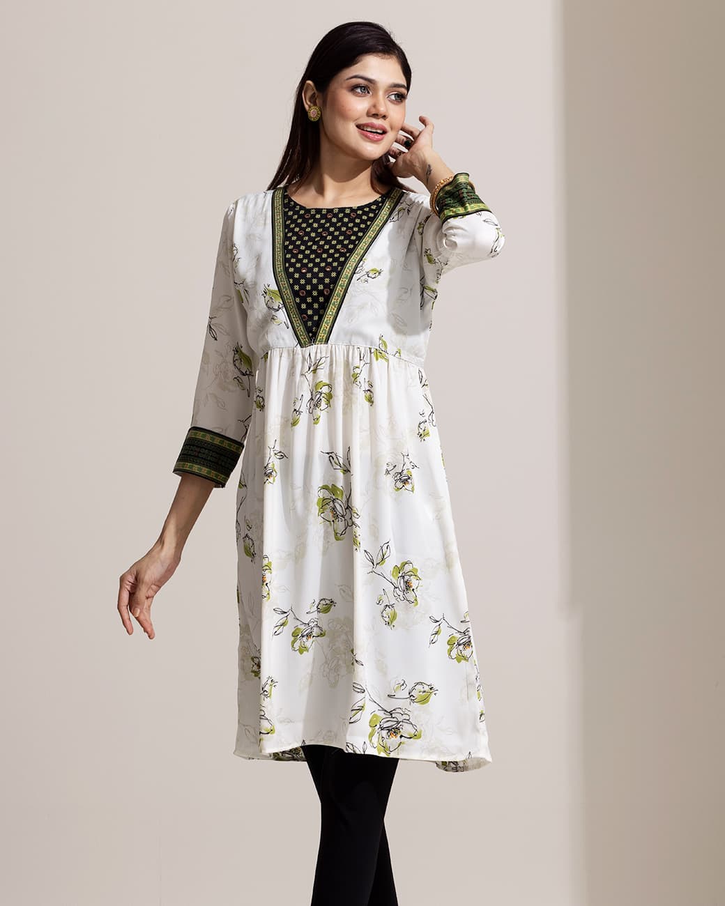 WOMENS KURTI (white)