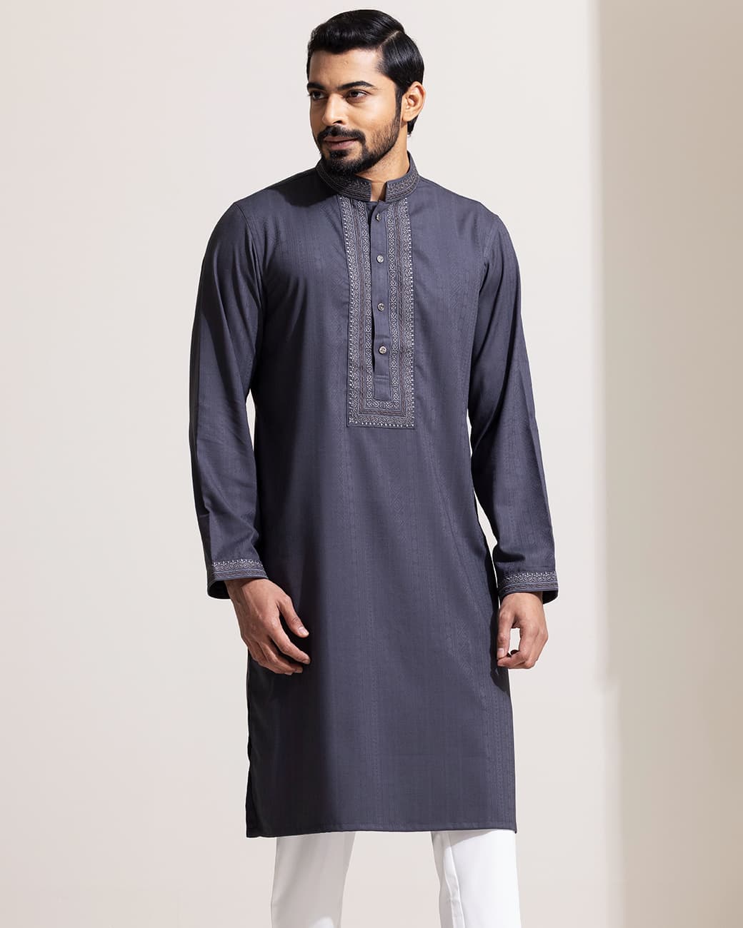 MENS PREMIUM PANJABI (dark_gray)