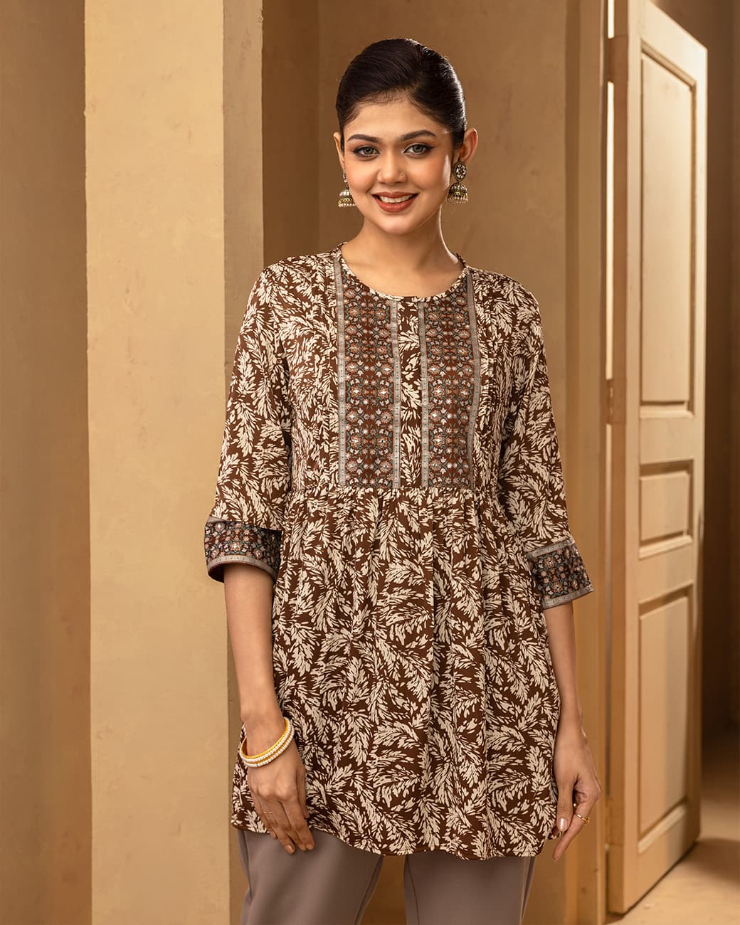 WOMENS TUNIC (coffee)