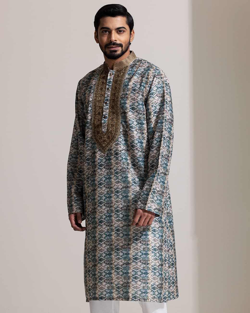 MENS PREMIUM PANJABI (green)