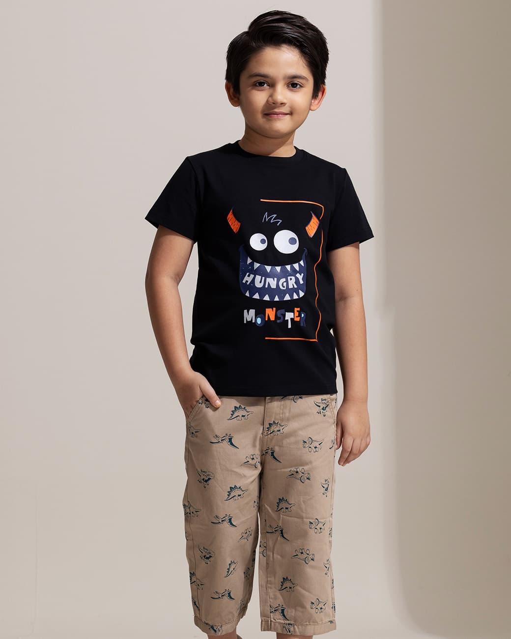 BOYS T-SHIRT (black)