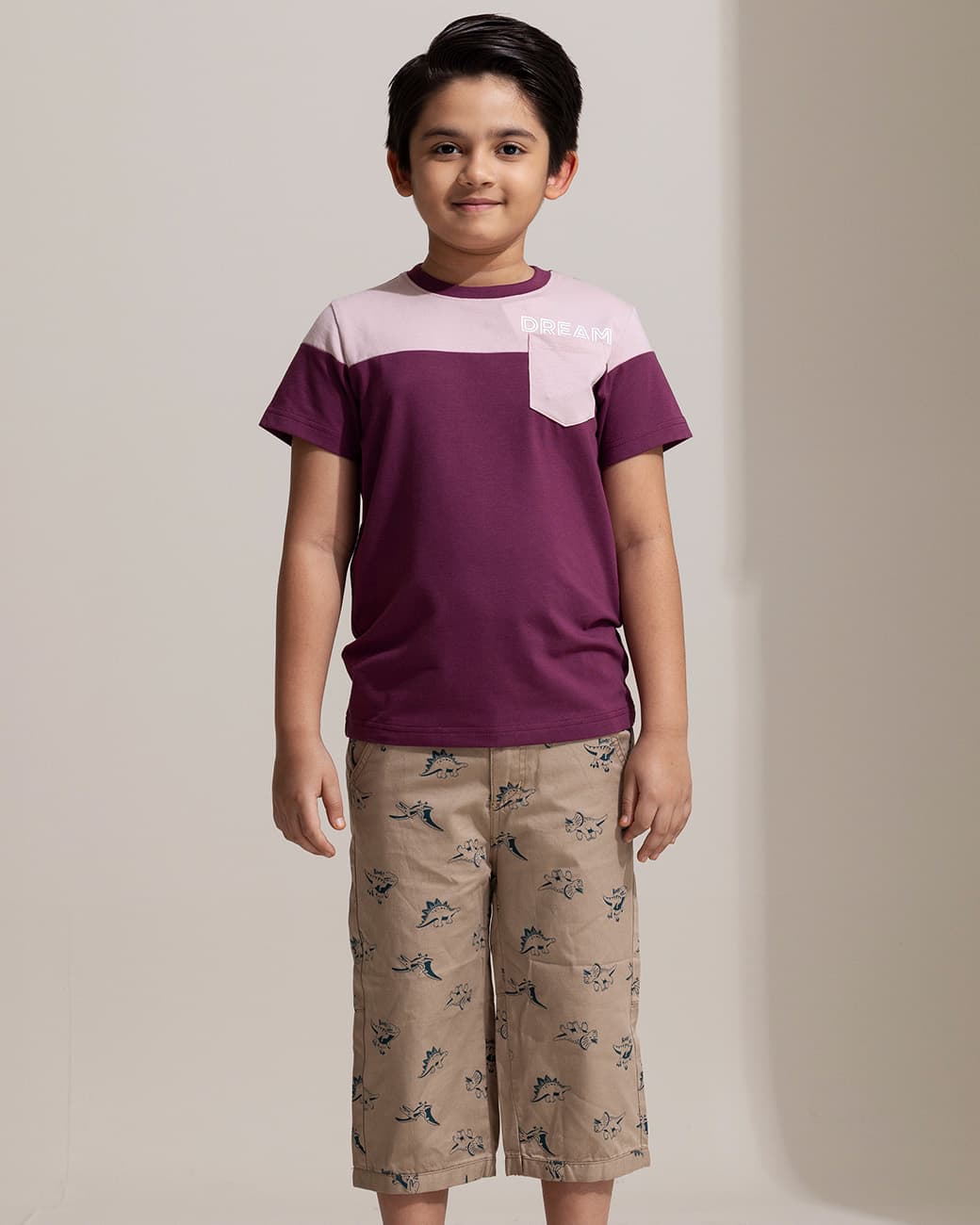 BOYS T-SHIRT (purple)