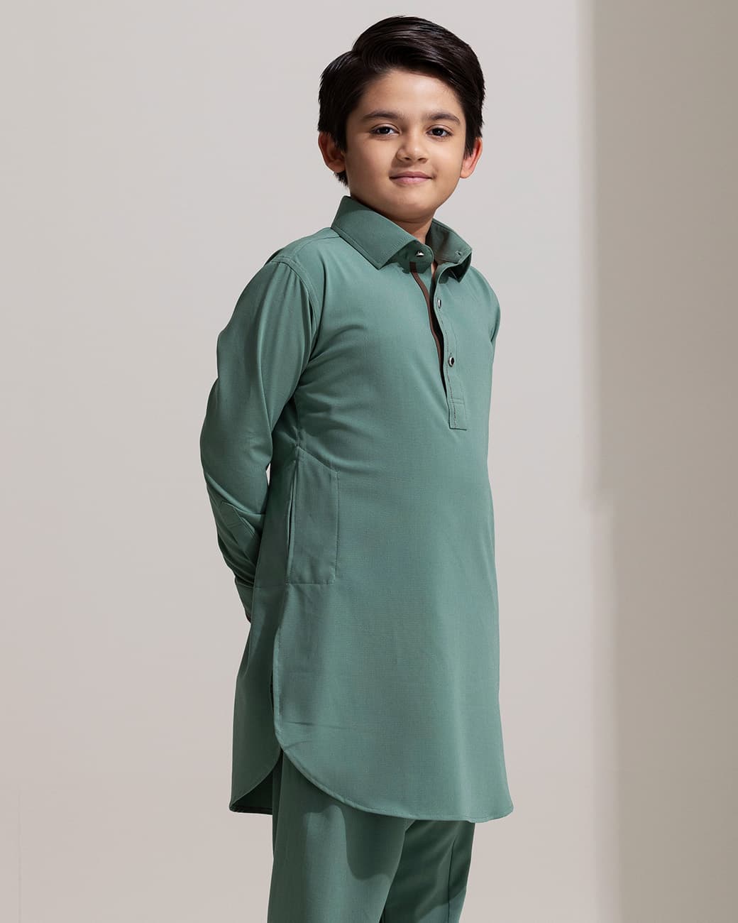 BOYS KABLI SET (olive)