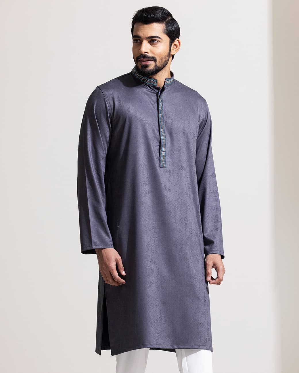MENS PREMIUM PANJABI (ash.)