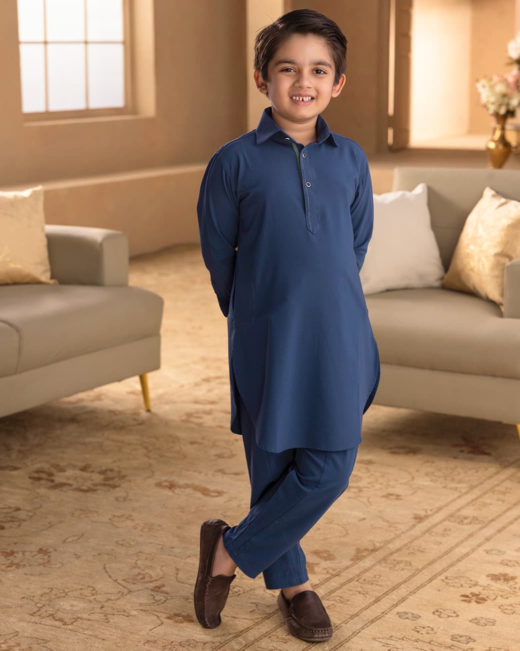 BOYS KABLI SET (blue)