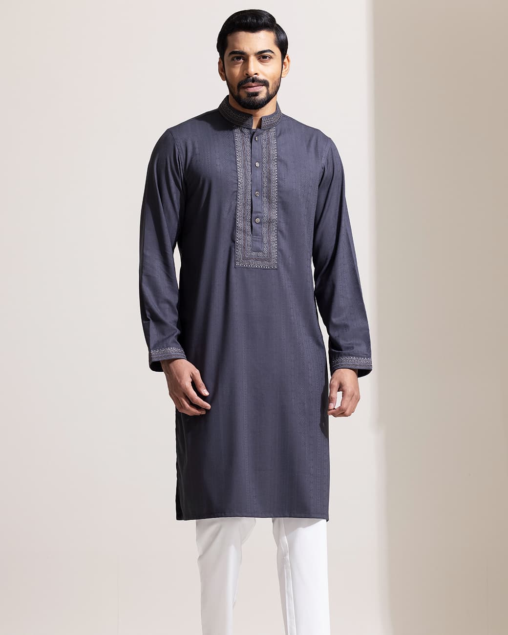 MENS PREMIUM PANJABI (dark_gray)