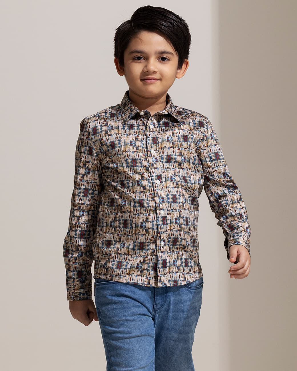 BOYS CASUAL SHIRT (multi_color)