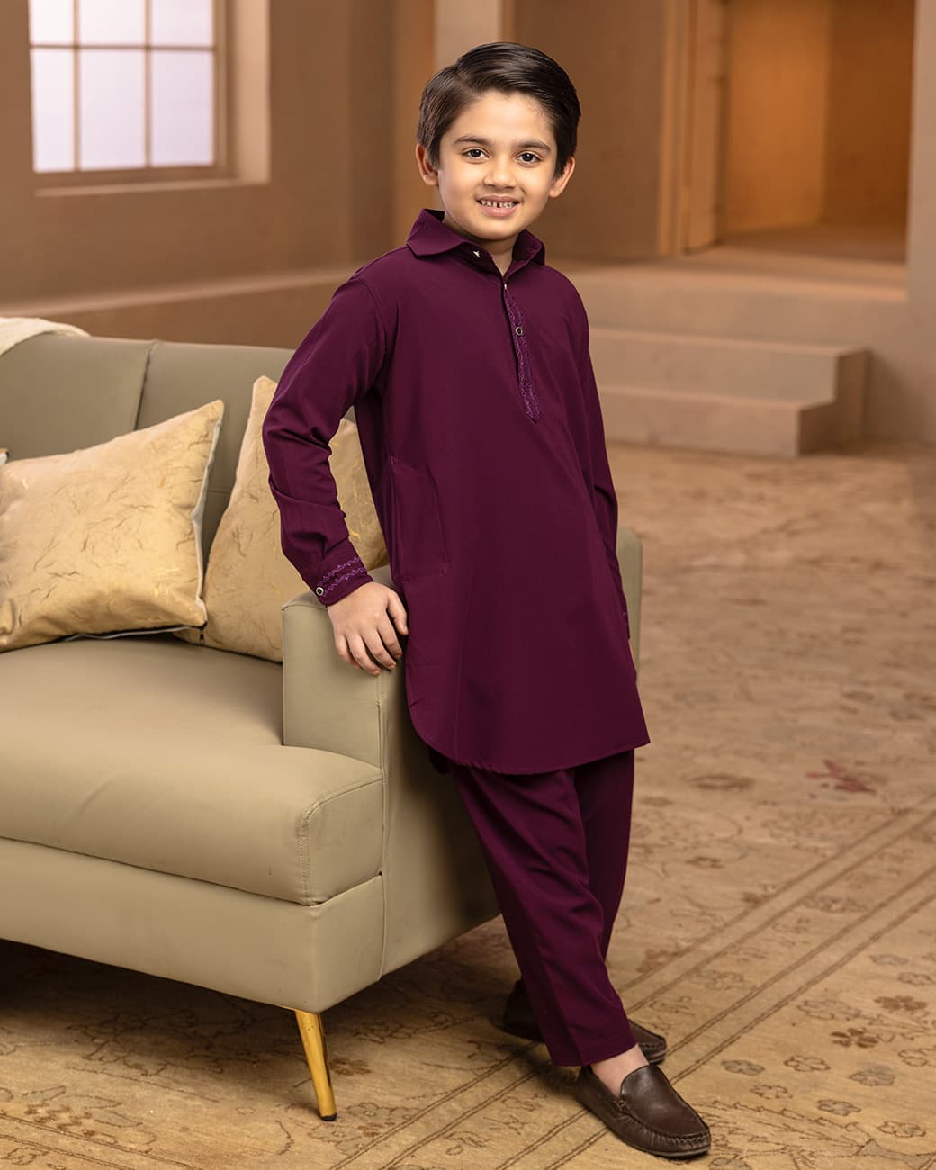 BOYS KABLI SET (purpel)