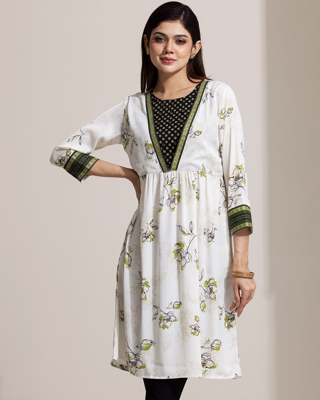 WOMENS KURTI (white)