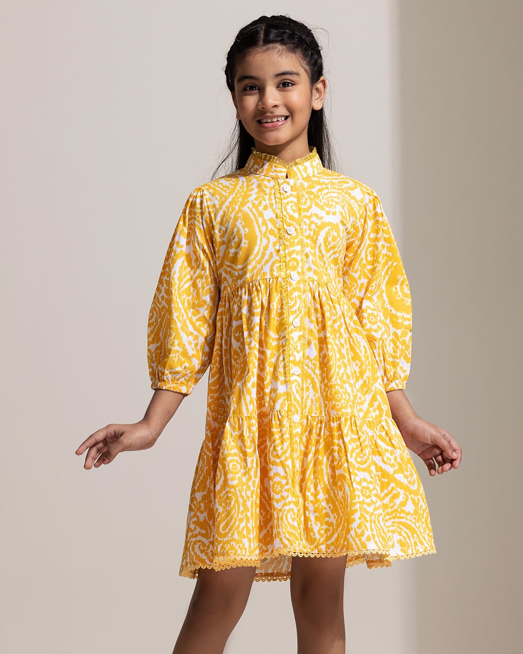 GIRLS TUNIC (yellow)