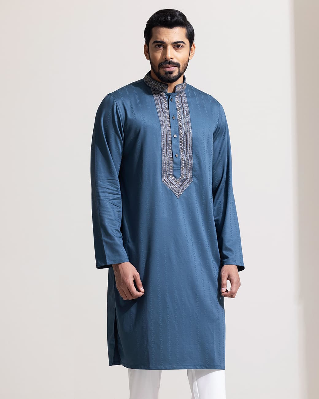 MEN'S PREMIUM PANJABI (teal)