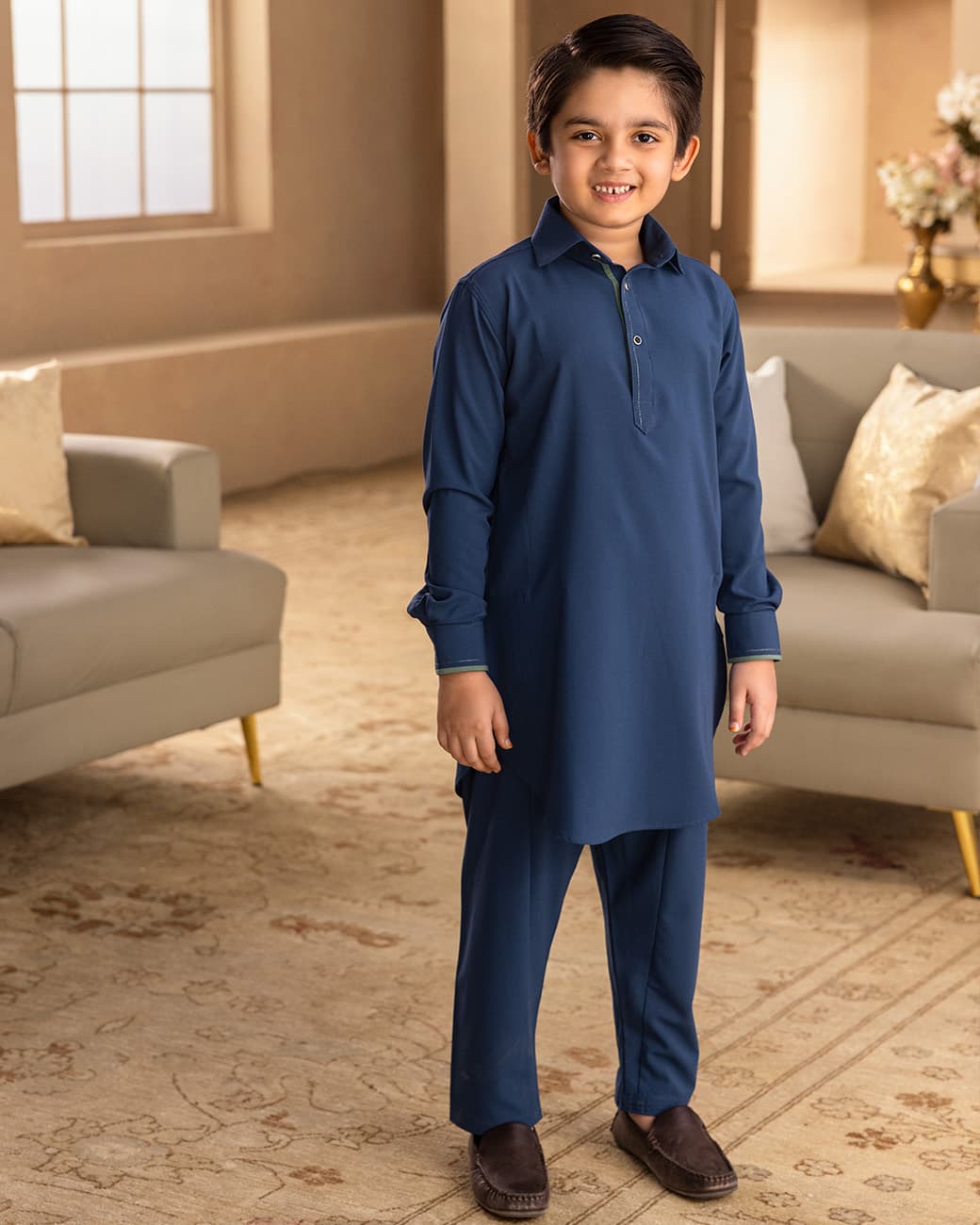 BOYS KABLI SET (blue)