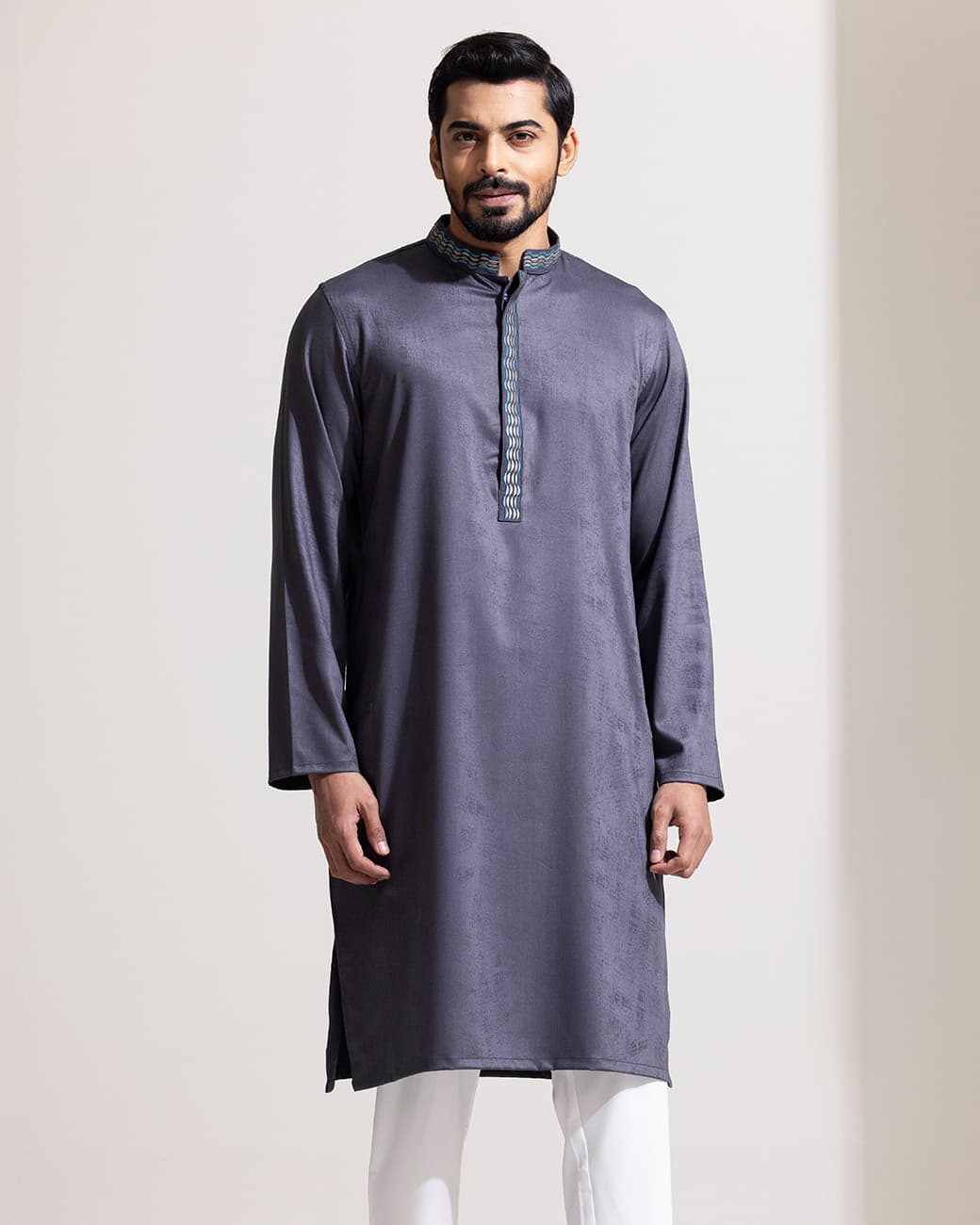 MENS PREMIUM PANJABI (ash.)