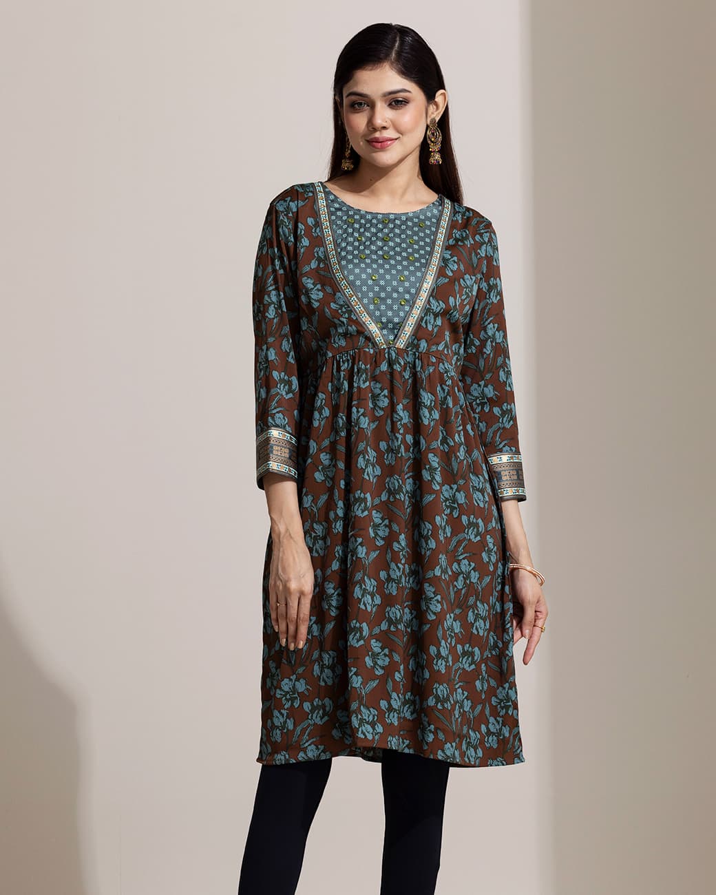 WOMENS KURTI (coffee)