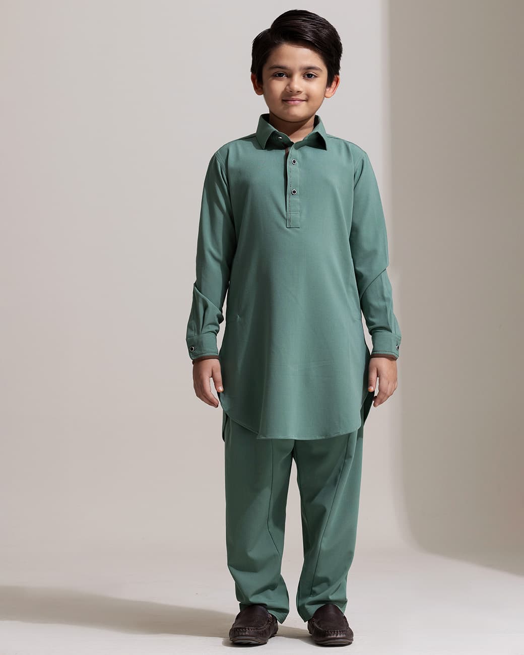 BOYS KABLI SET (olive)